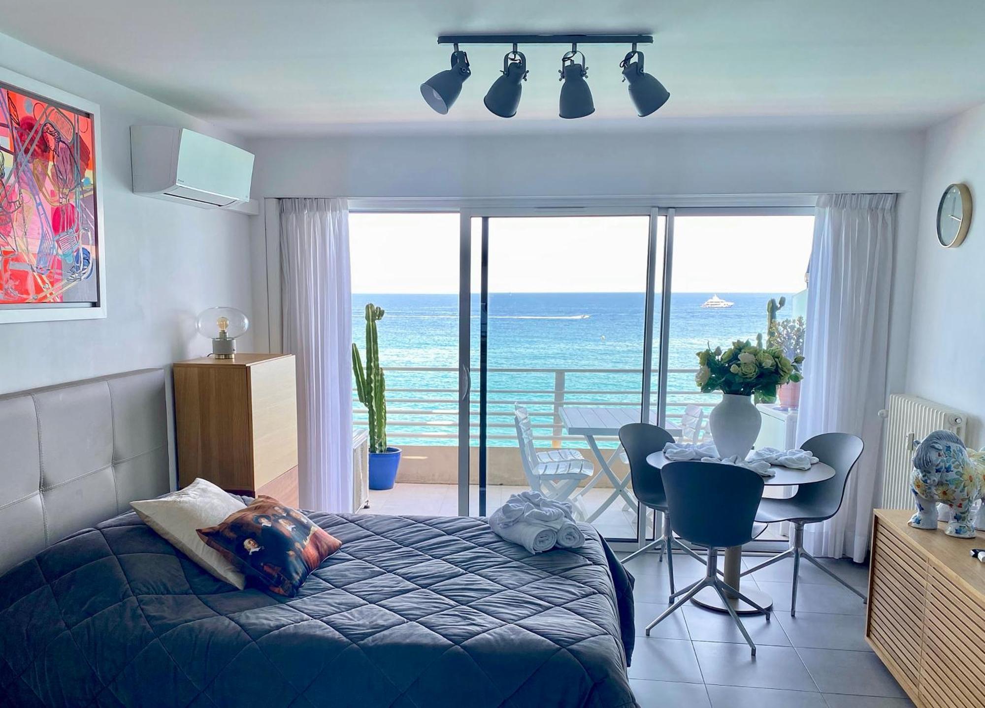 Sea View Studio, Huge Terrace On The 4Th Floor Apartment Menton Exterior photo